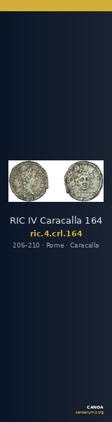 RIC IV Caracalla 164 — CANOA