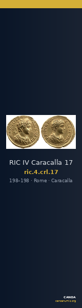 RIC IV Caracalla 17 — CANOA