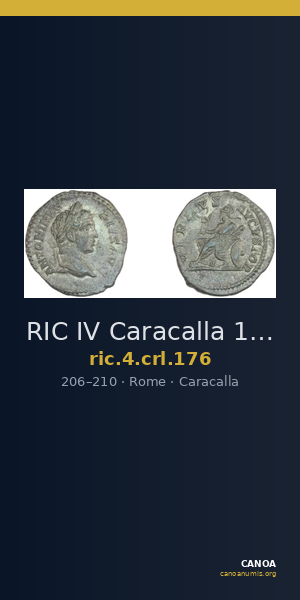 RIC IV Caracalla 176 — CANOA