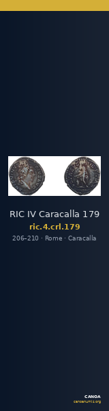 RIC IV Caracalla 179 — CANOA