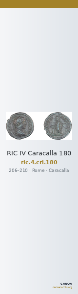 RIC IV Caracalla 180 — CANOA