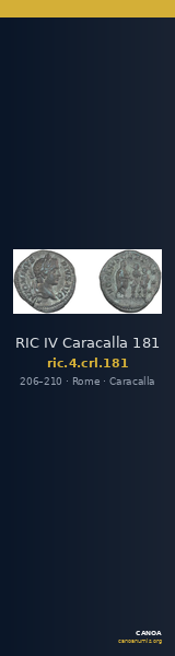 RIC IV Caracalla 181 — CANOA