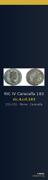 RIC IV Caracalla 183 — CANOA