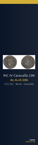 RIC IV Caracalla 186 — CANOA