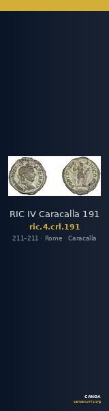 RIC IV Caracalla 191 — CANOA
