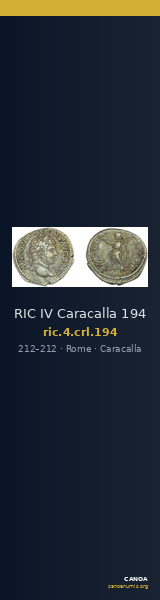 RIC IV Caracalla 194 — CANOA