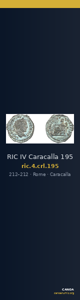 RIC IV Caracalla 195 — CANOA