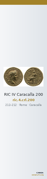 RIC IV Caracalla 200 — CANOA