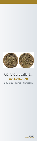 RIC IV Caracalla 202B — CANOA