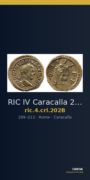 RIC IV Caracalla 202B — CANOA
