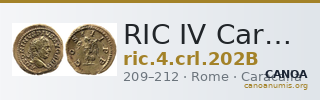 RIC IV Caracalla 202B — CANOA