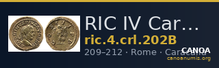 RIC IV Caracalla 202B — CANOA