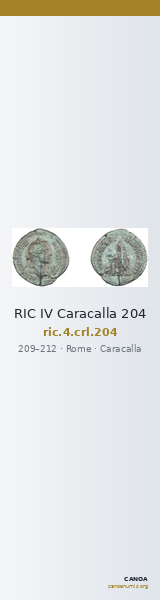 RIC IV Caracalla 204 — CANOA