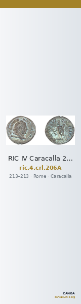 RIC IV Caracalla 206A — CANOA