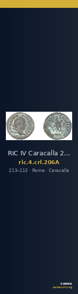 RIC IV Caracalla 206A — CANOA