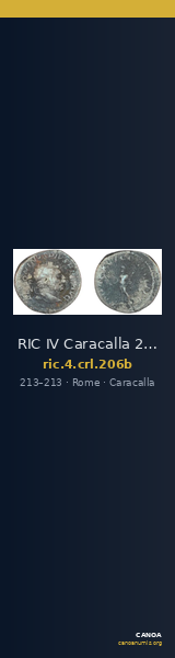 RIC IV Caracalla 206b — CANOA
