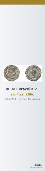 RIC IV Caracalla 206c — CANOA