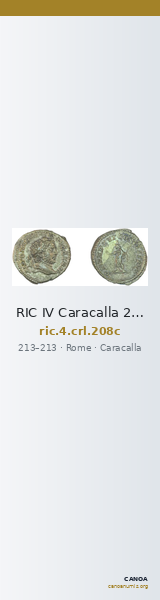 RIC IV Caracalla 208c — CANOA