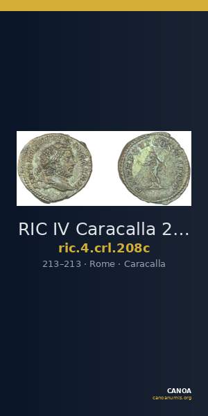 RIC IV Caracalla 208c — CANOA