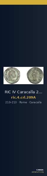 RIC IV Caracalla 209A — CANOA
