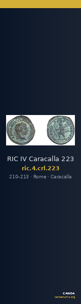 RIC IV Caracalla 223 — CANOA