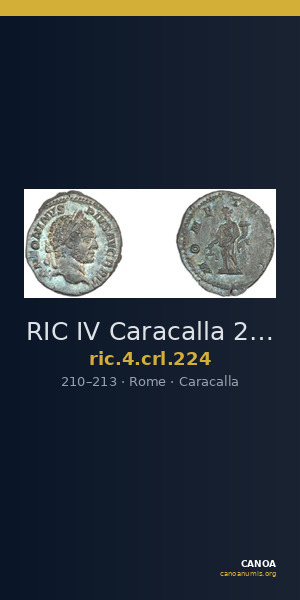 RIC IV Caracalla 224 — CANOA