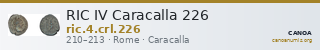 RIC IV Caracalla 226 — CANOA