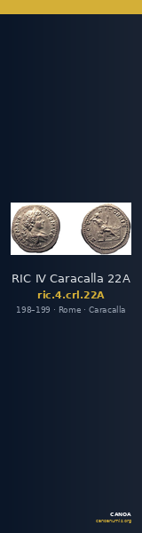 RIC IV Caracalla 22A — CANOA
