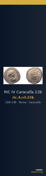 RIC IV Caracalla 22b — CANOA