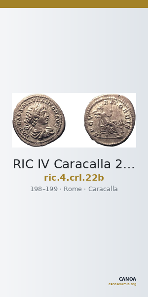 RIC IV Caracalla 22b — CANOA