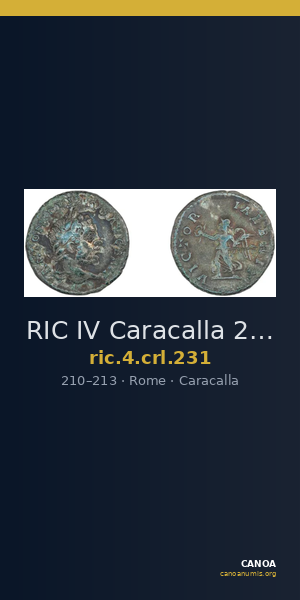 RIC IV Caracalla 231 — CANOA