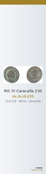 RIC IV Caracalla 235 — CANOA