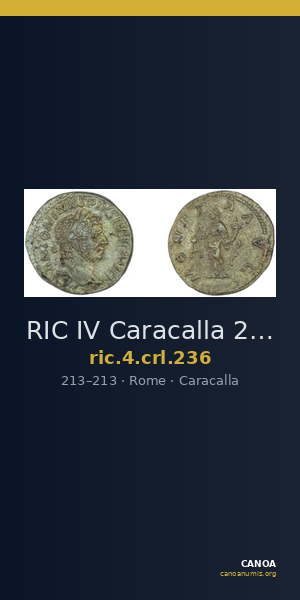 RIC IV Caracalla 236 — CANOA