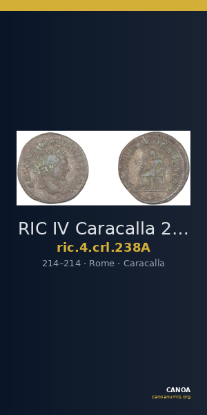 RIC IV Caracalla 238A — CANOA