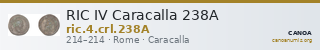 RIC IV Caracalla 238A — CANOA