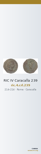 RIC IV Caracalla 239 — CANOA