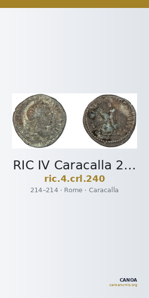 RIC IV Caracalla 240 — CANOA