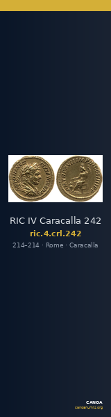 RIC IV Caracalla 242 — CANOA
