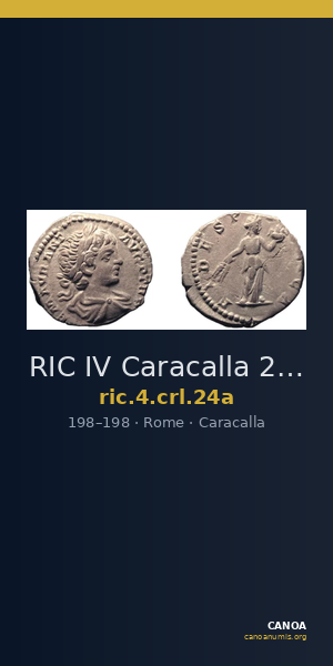 RIC IV Caracalla 24a — CANOA