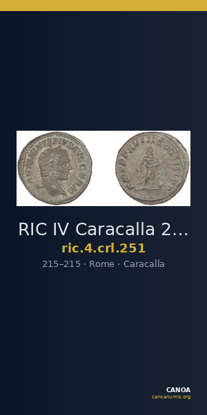 RIC IV Caracalla 251 — CANOA