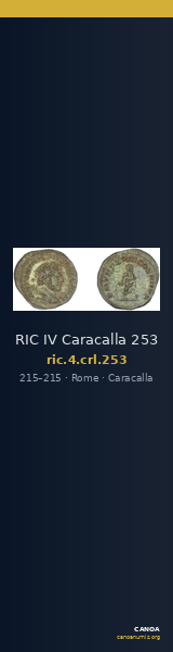RIC IV Caracalla 253 — CANOA