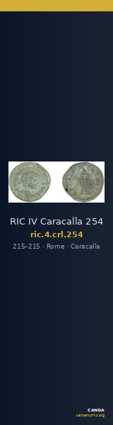 RIC IV Caracalla 254 — CANOA