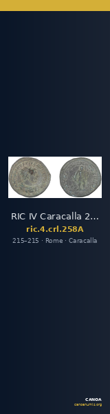 RIC IV Caracalla 258A — CANOA