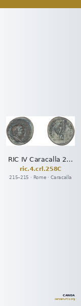 RIC IV Caracalla 258C — CANOA