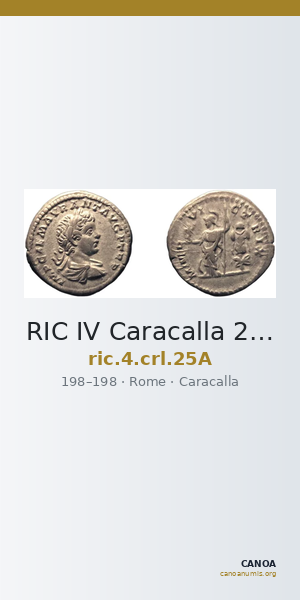 RIC IV Caracalla 25A — CANOA