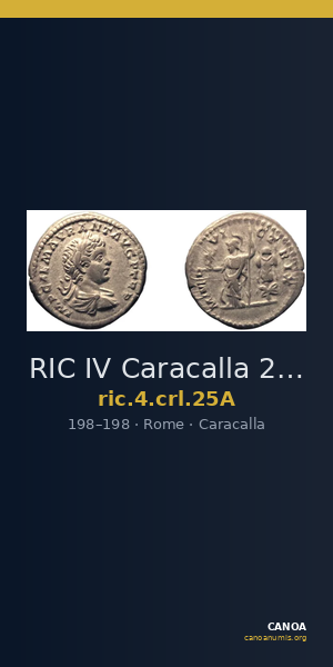 RIC IV Caracalla 25A — CANOA