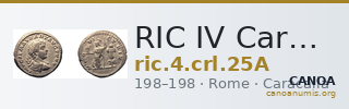 RIC IV Caracalla 25A — CANOA