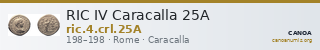 RIC IV Caracalla 25A — CANOA