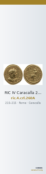 RIC IV Caracalla 260A — CANOA