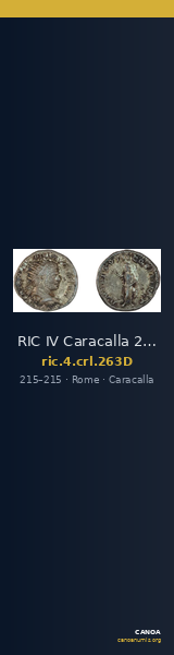 RIC IV Caracalla 263D — CANOA
